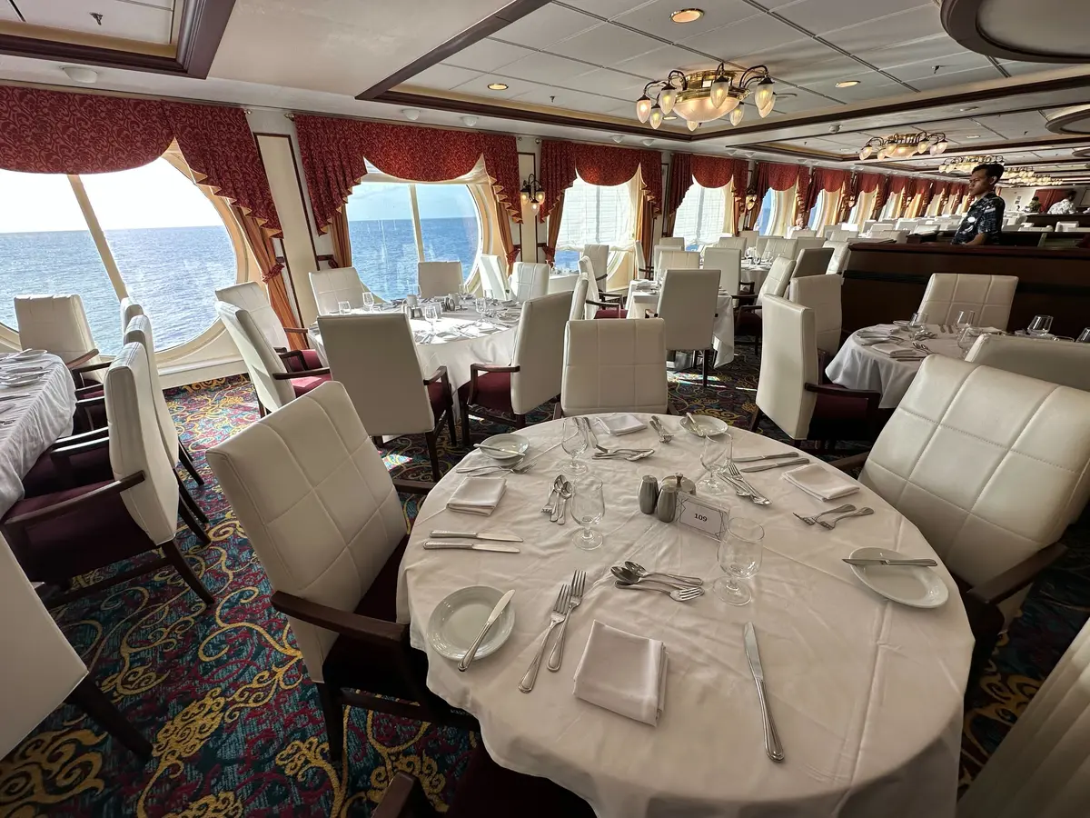 Main Dining Room tables