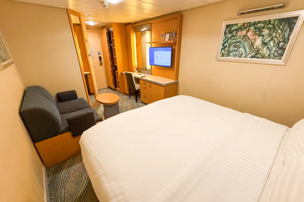 interior cabin on Allure of the Seas