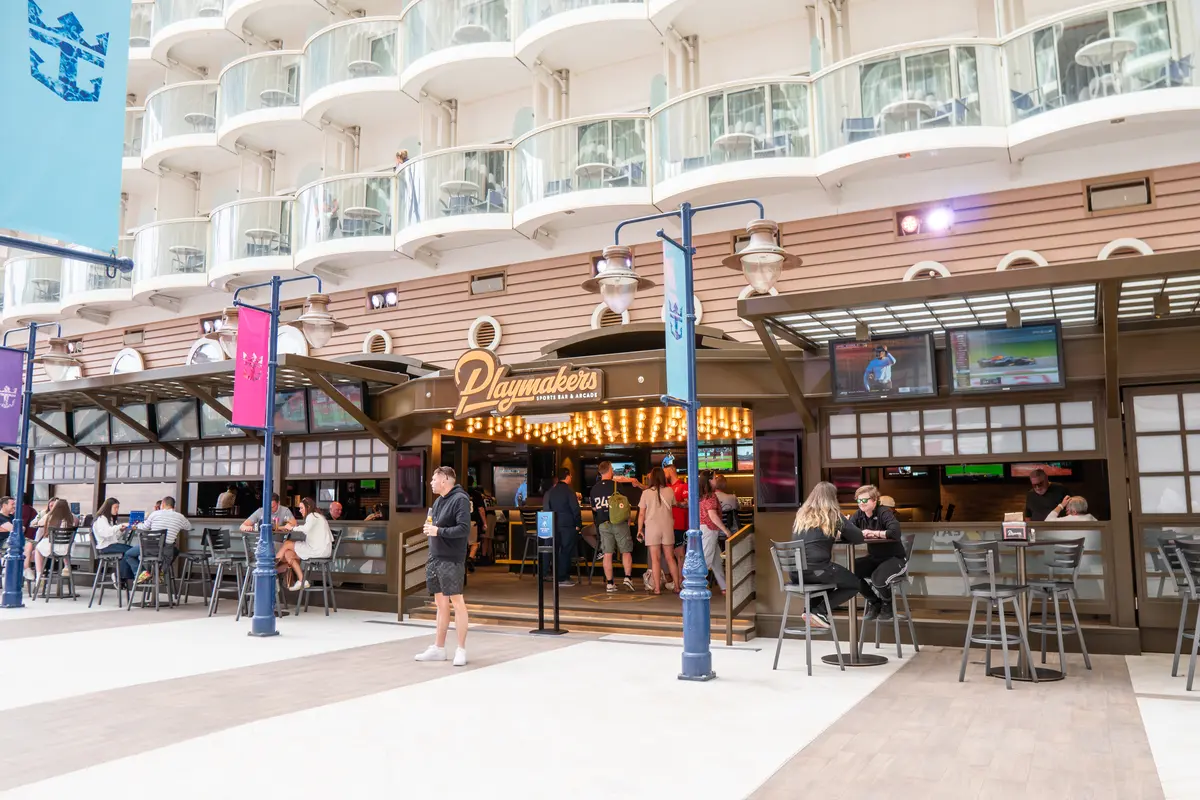 Playmakers on Allure of the Seas