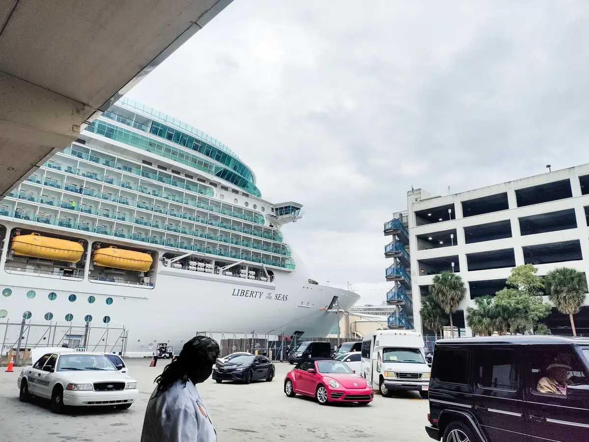 Check in at the terminal