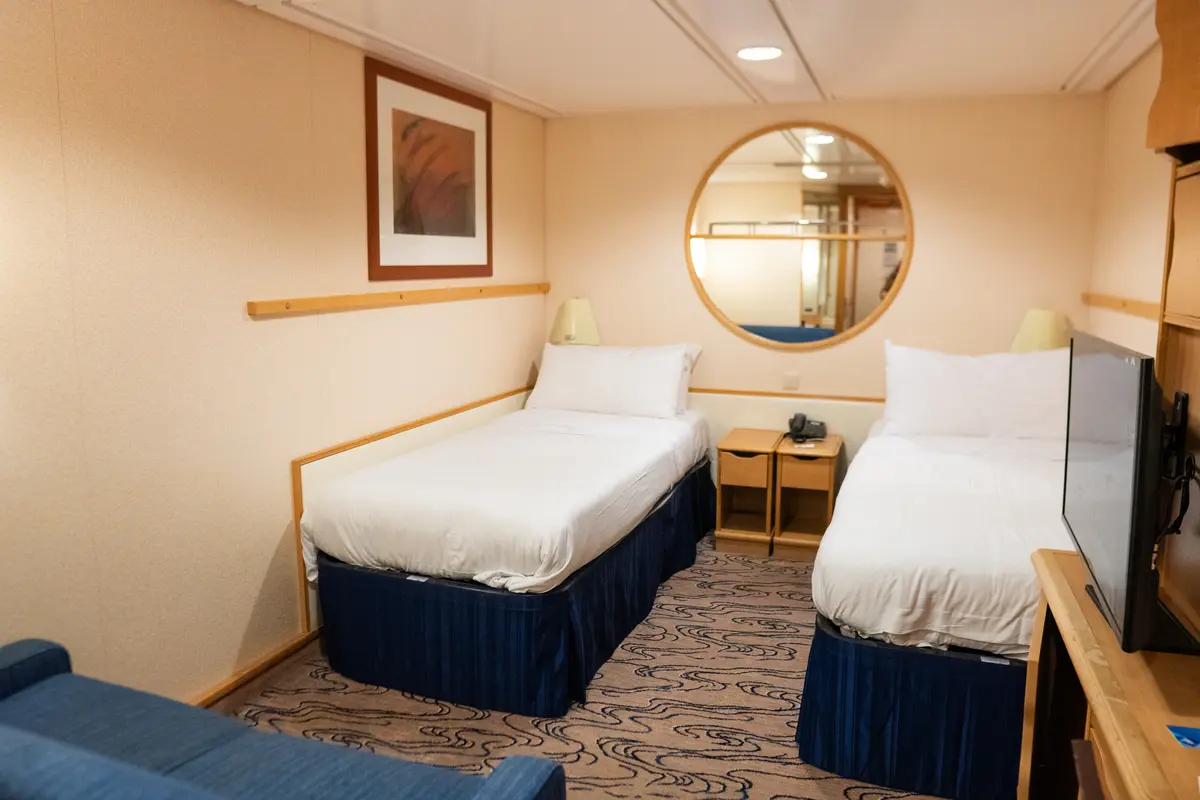 interior cabin on Explorer of the Seas