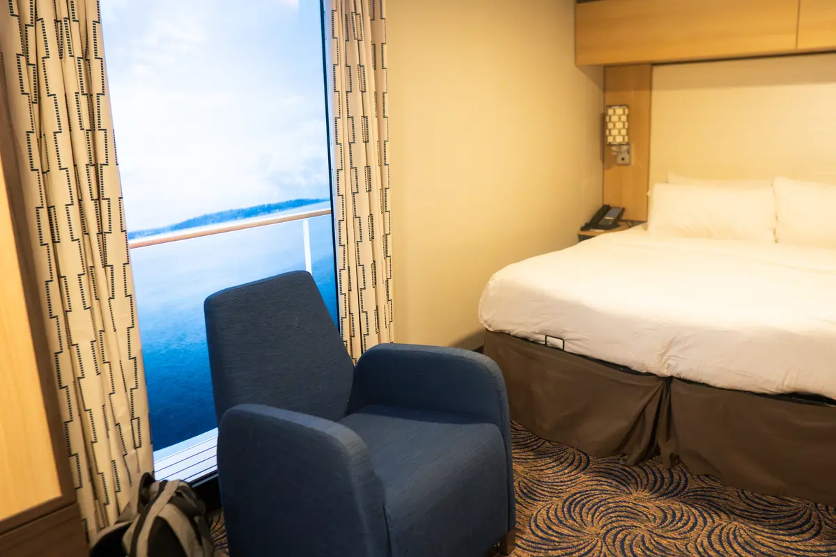 Interior cabin on Anthem of the Seas