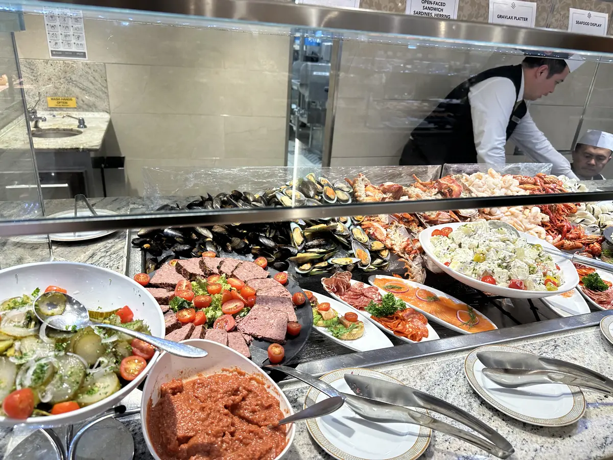 Silver Dawn buffet