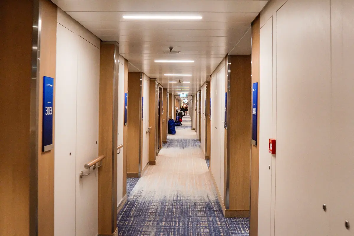 Hallway on Star of the Seas