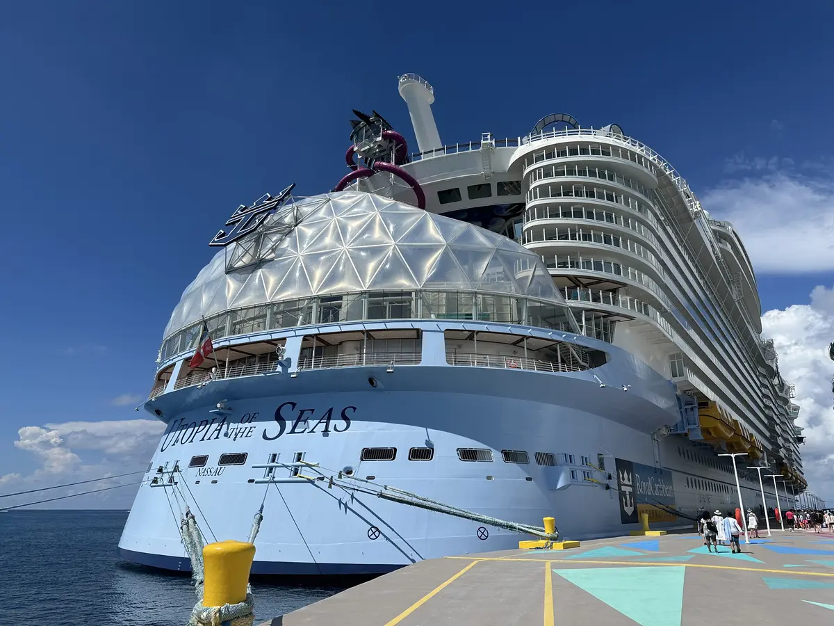 Utopia-Docked-CocoCay-Presidents-Cruise-2025 Utopia-Docked-CocoCay-Presidents-Cruise-2025