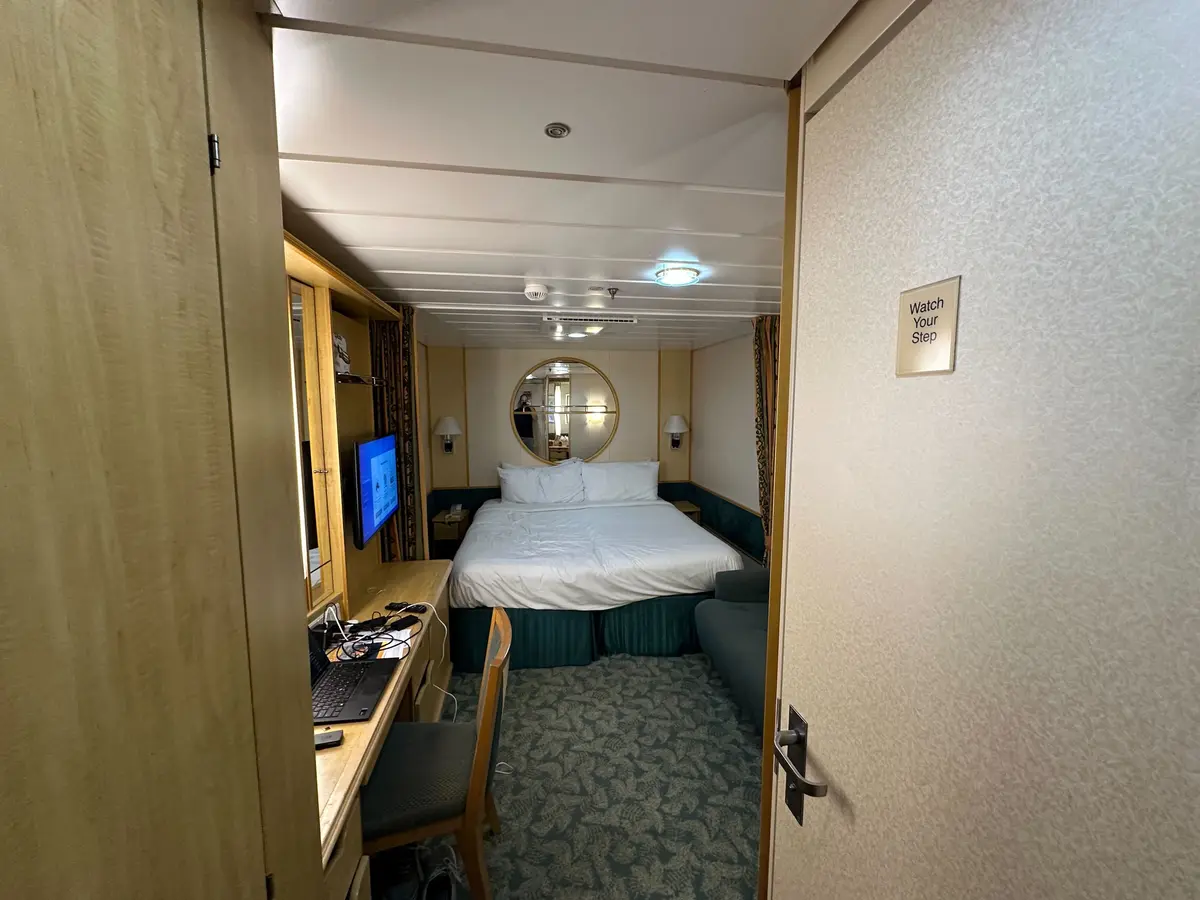 Entering inside room