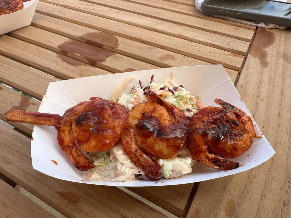 Shrimp skewers