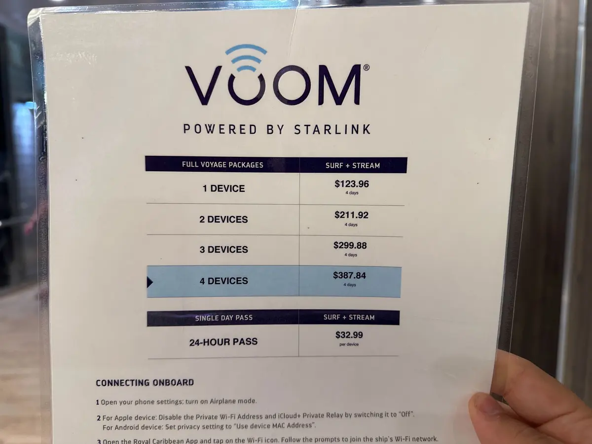 Voom internet package prices