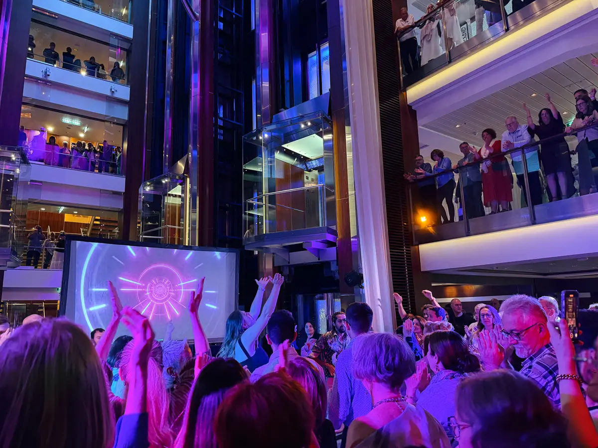 ABBA Sing-A-Long on Celebrity Eclipse ABBA Sing-A-Long on Celebrity Eclipse