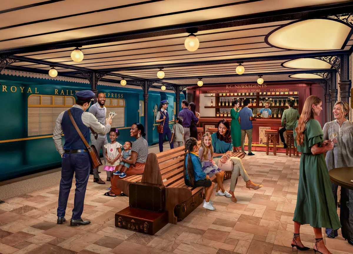 Royal Railway rendering