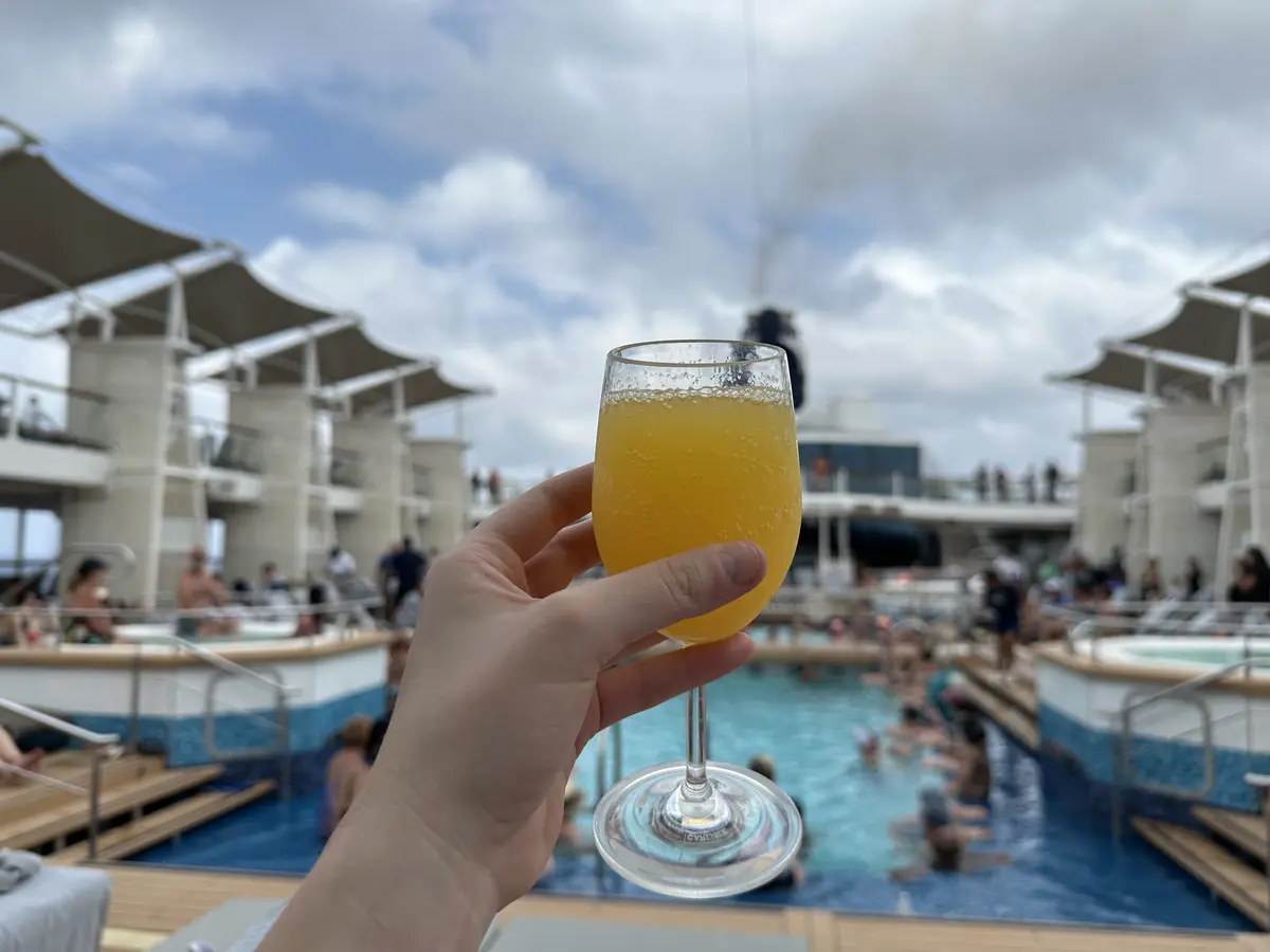 Mimosa Celebrity Reflection Pool Deck Mimosa Celebrity Reflection Pool Deck