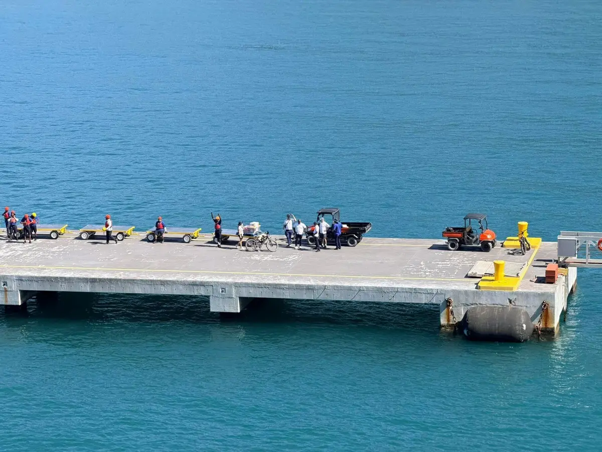 Oasis Supplies in Labadee Oasis Supplies in Labadee