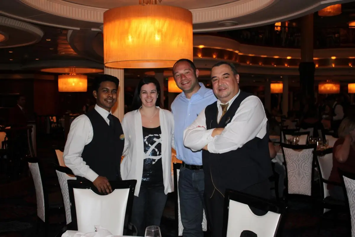 Matt with MDR waiters