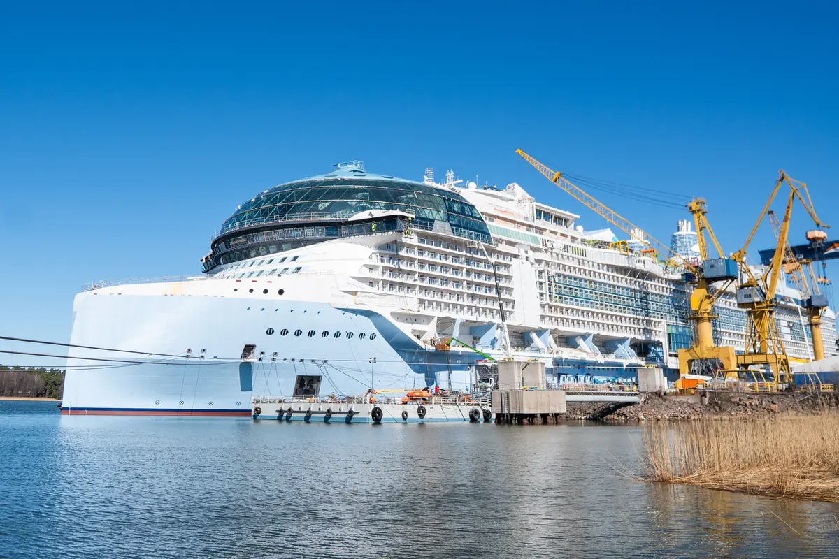 Legend of the Seas docked in Turku, Finland