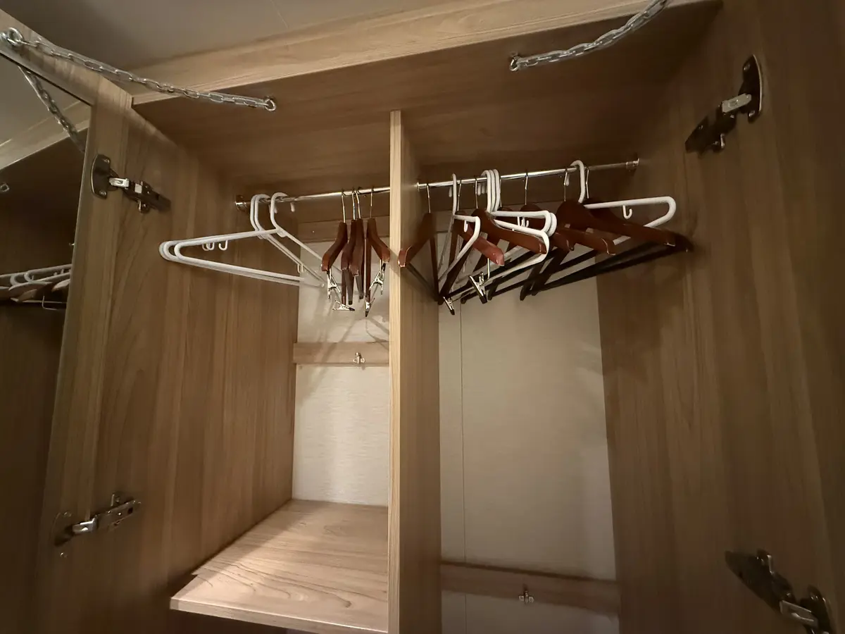 Carnival Mardi Gras Inside Cabin, Closet Carnival Mardi Gras Inside Cabin, Closet