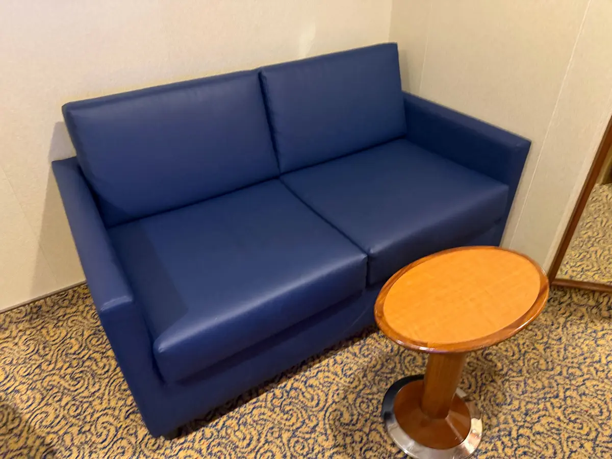 Couch on Radiance of the Seas