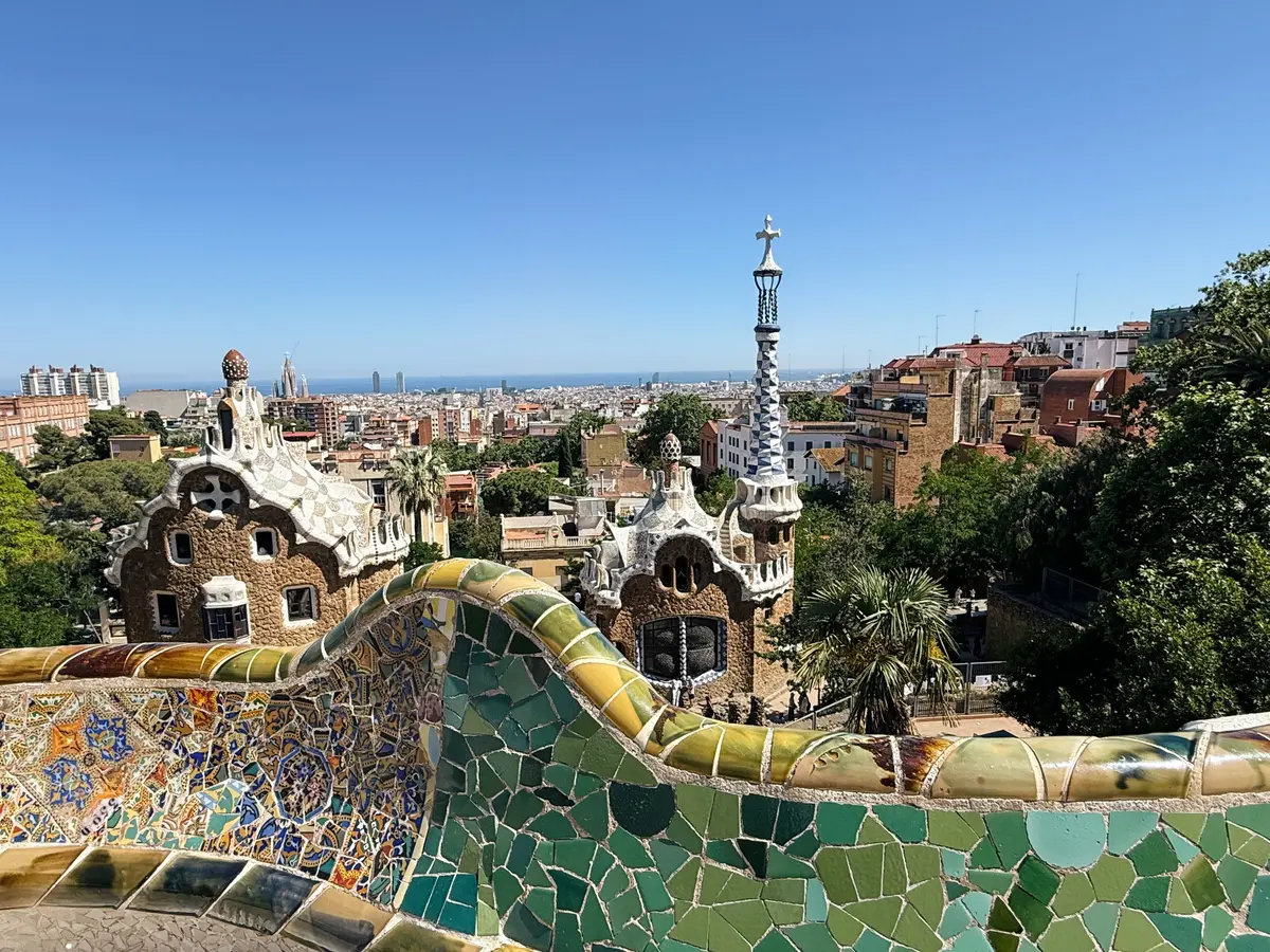Park Guell in Spain Park Guell in Spain