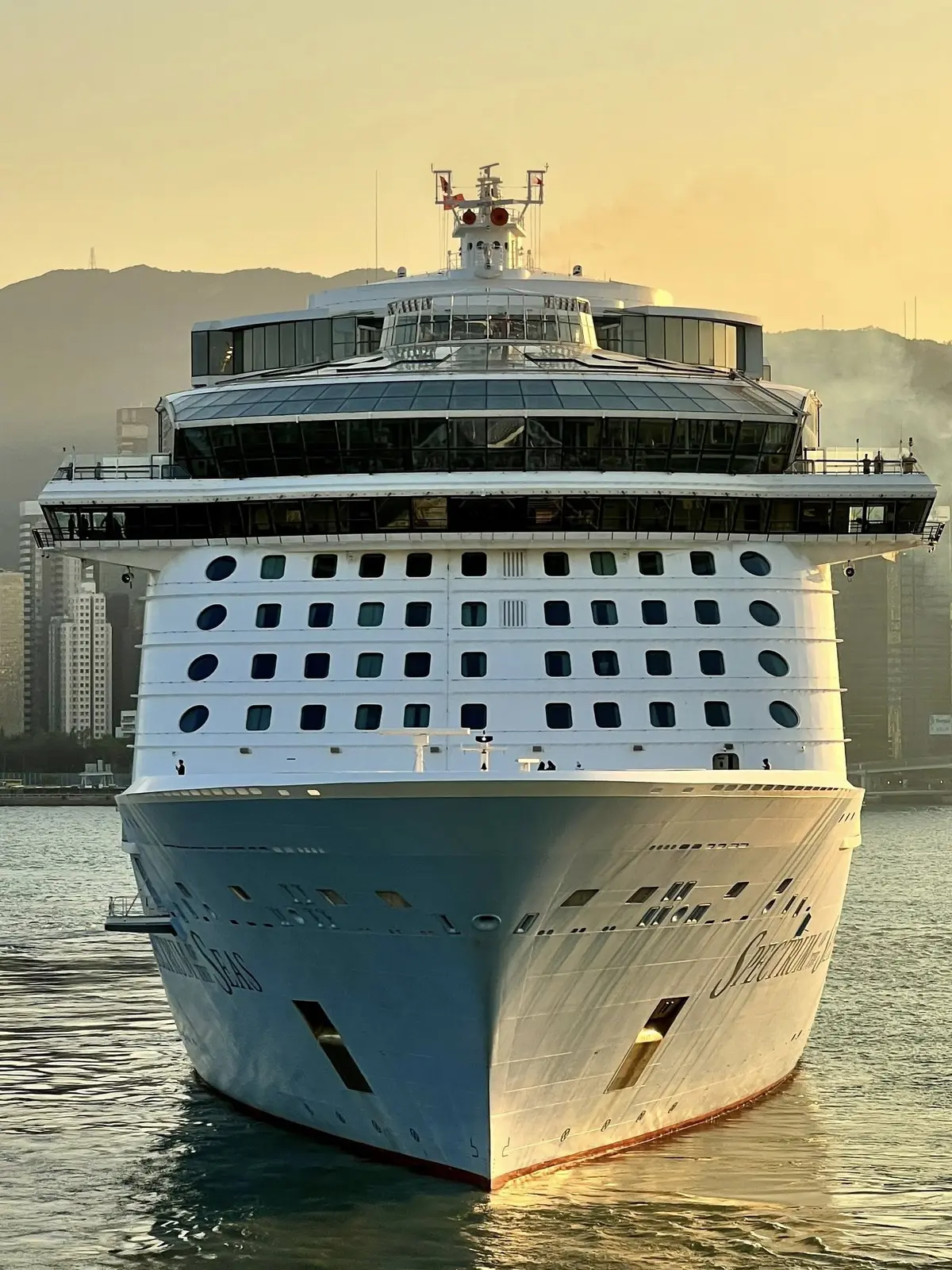 Bow of Spectrum of the Seas