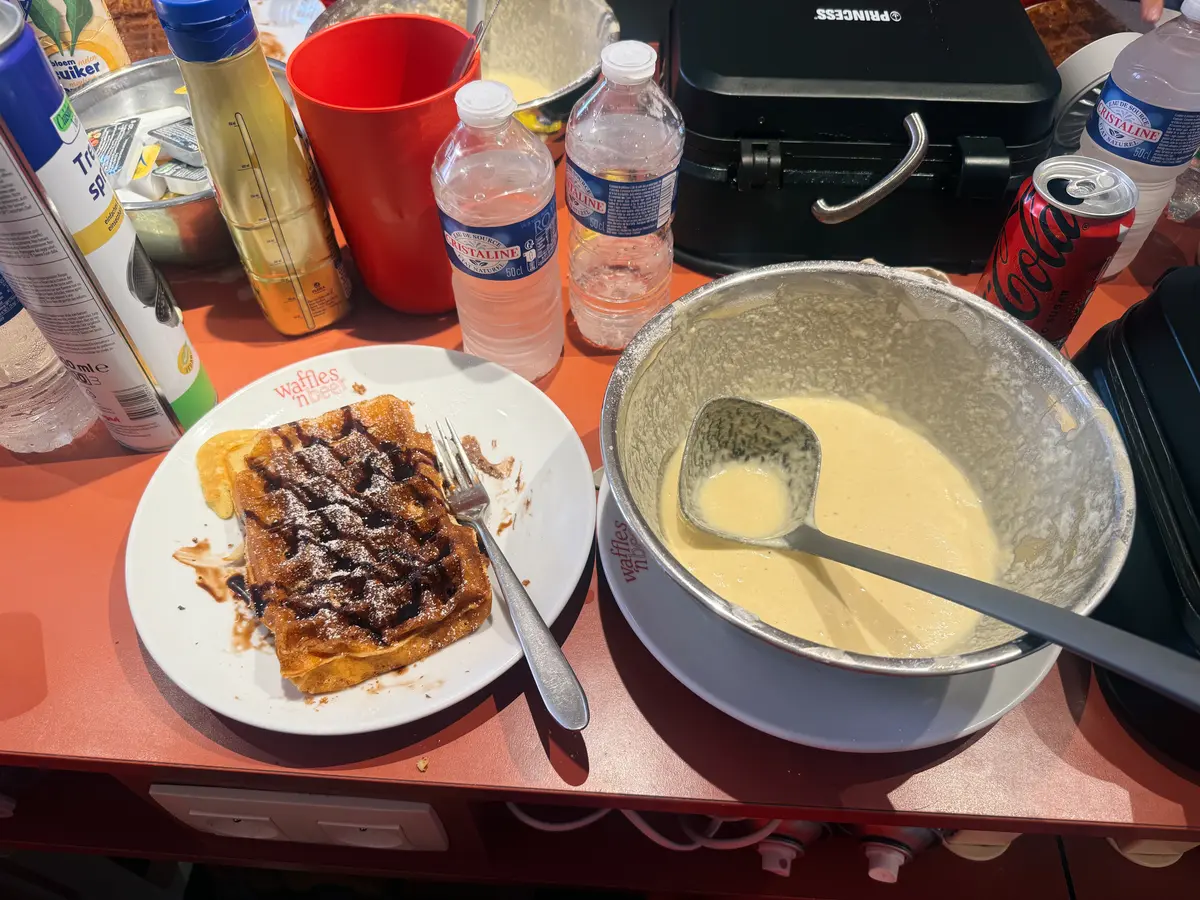 Belgian Waffle-Making Class, Brugges Belgian Waffle-Making Class, Brugges