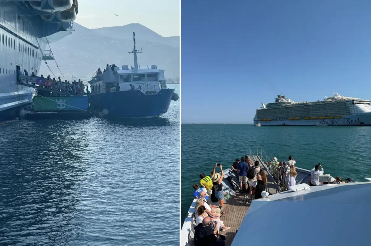 Harmony Tendering Ashore (Credit: Aloschi Bros / Facebook)