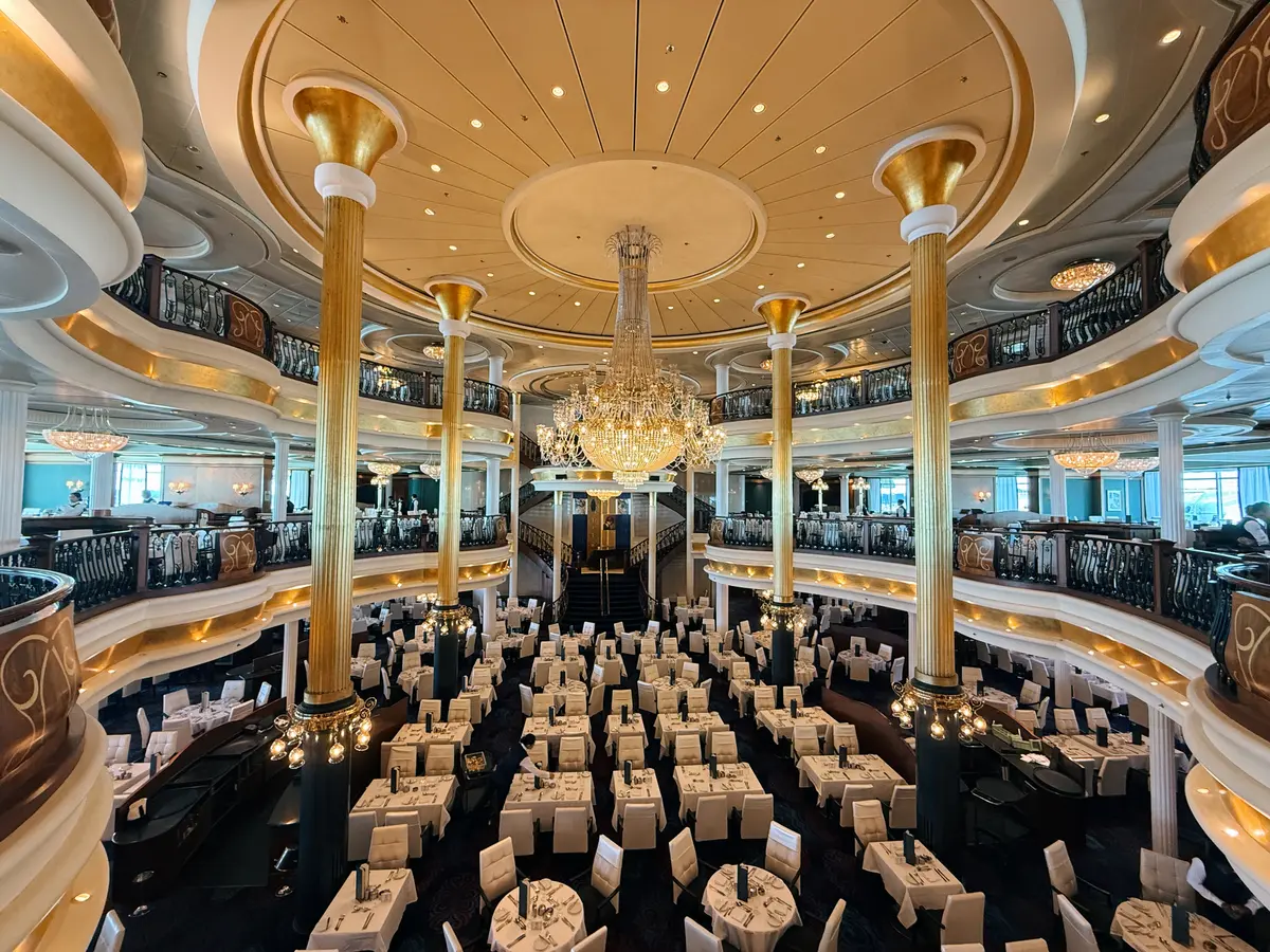 Main Dining Room on Liberty of the Seas Main Dining Room on Liberty of the Seas
