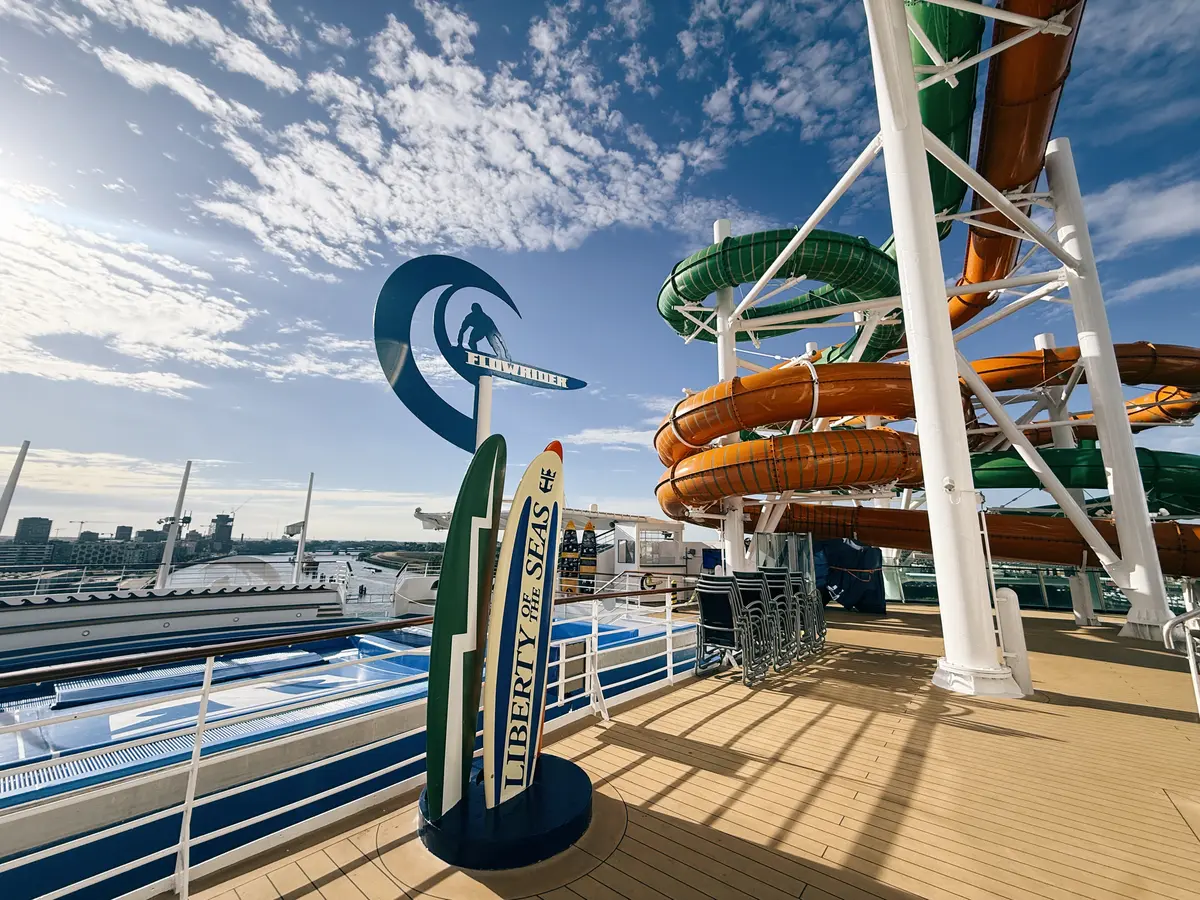 Waterslides on Liberty of the Seas Waterslides on Liberty of the Seas