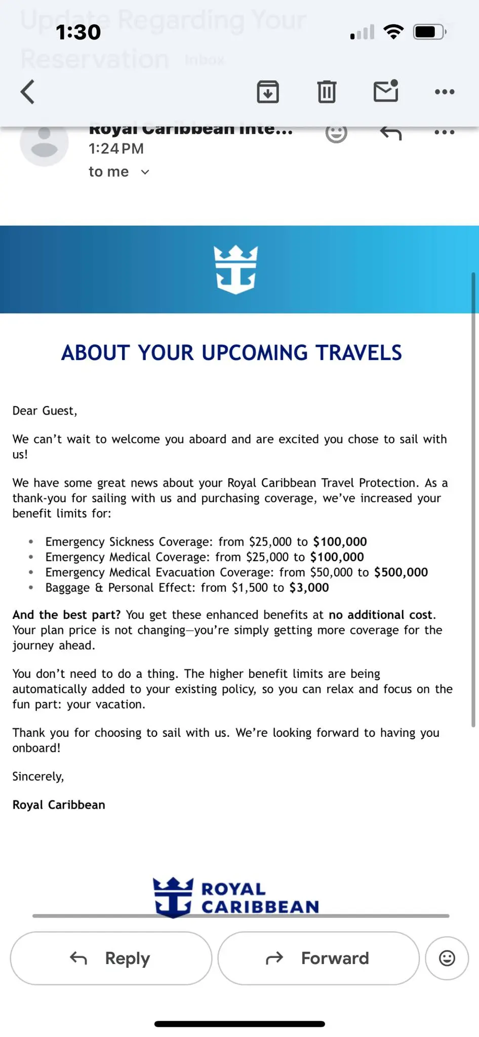 Travel Insurance Update Travel Insurance Update