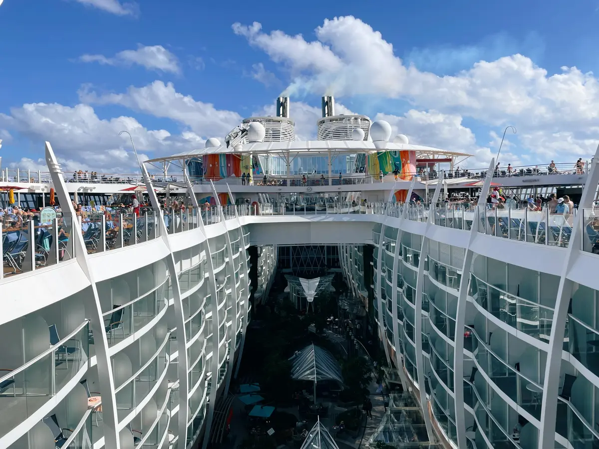 Symphony of the Seas Central Park Aerial Symphony of the Seas Central Park Aerial