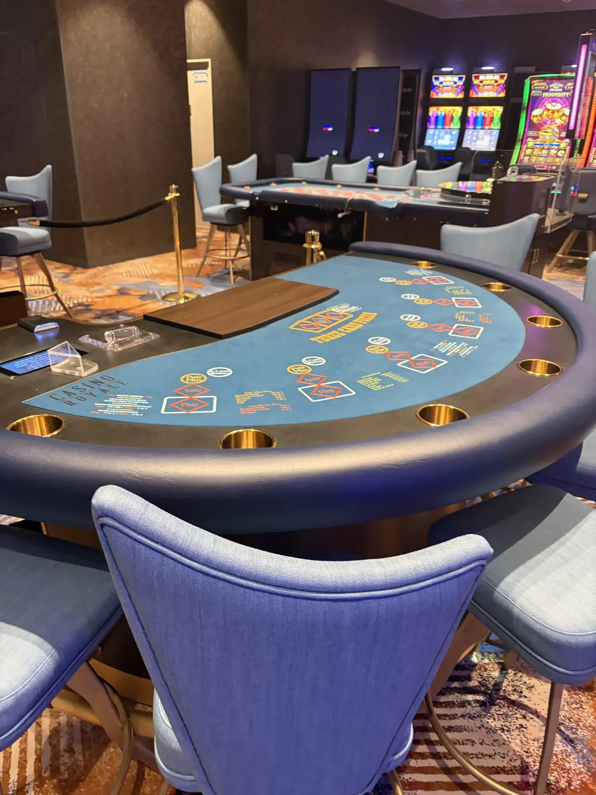 Blackjack table