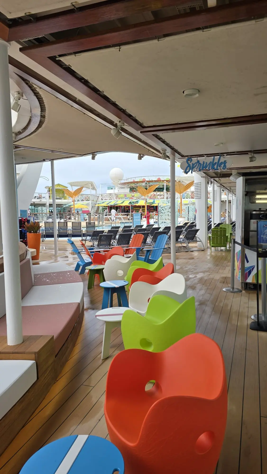 Pool deck