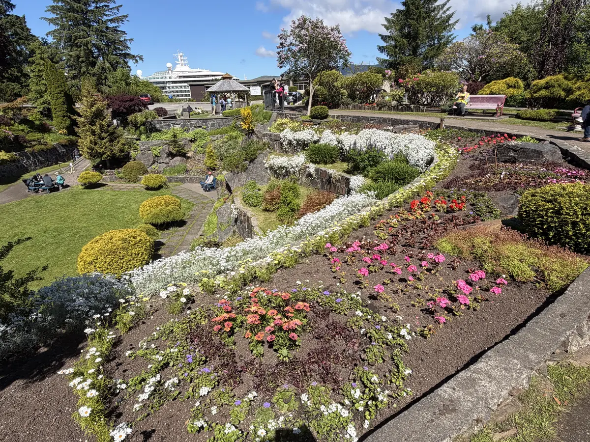 Sunken garden