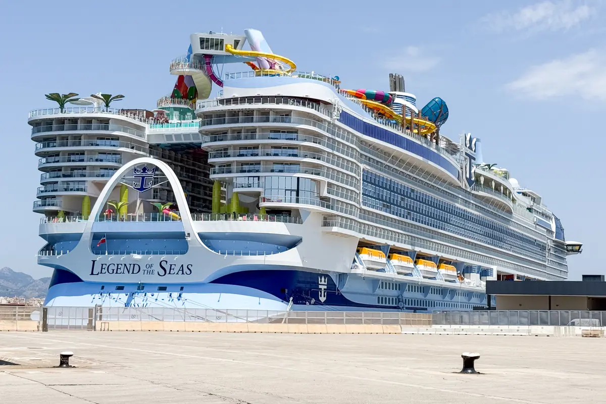 Legend of the Seas docked in Palma de Mallorca