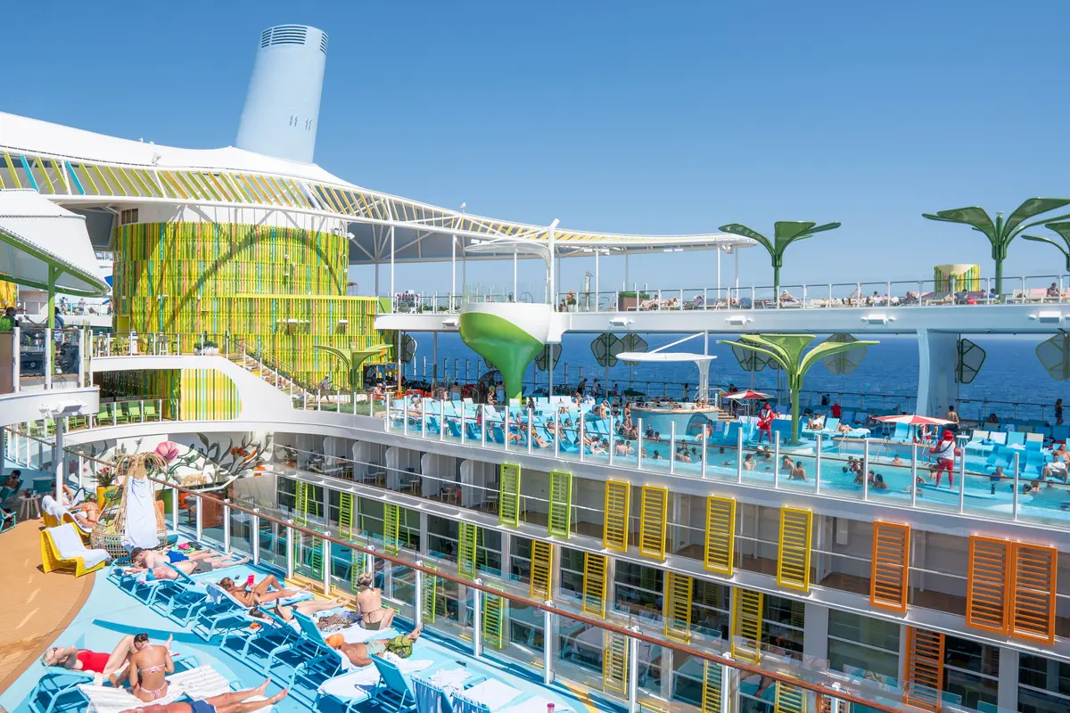 Pool Deck on Legend of the Seas