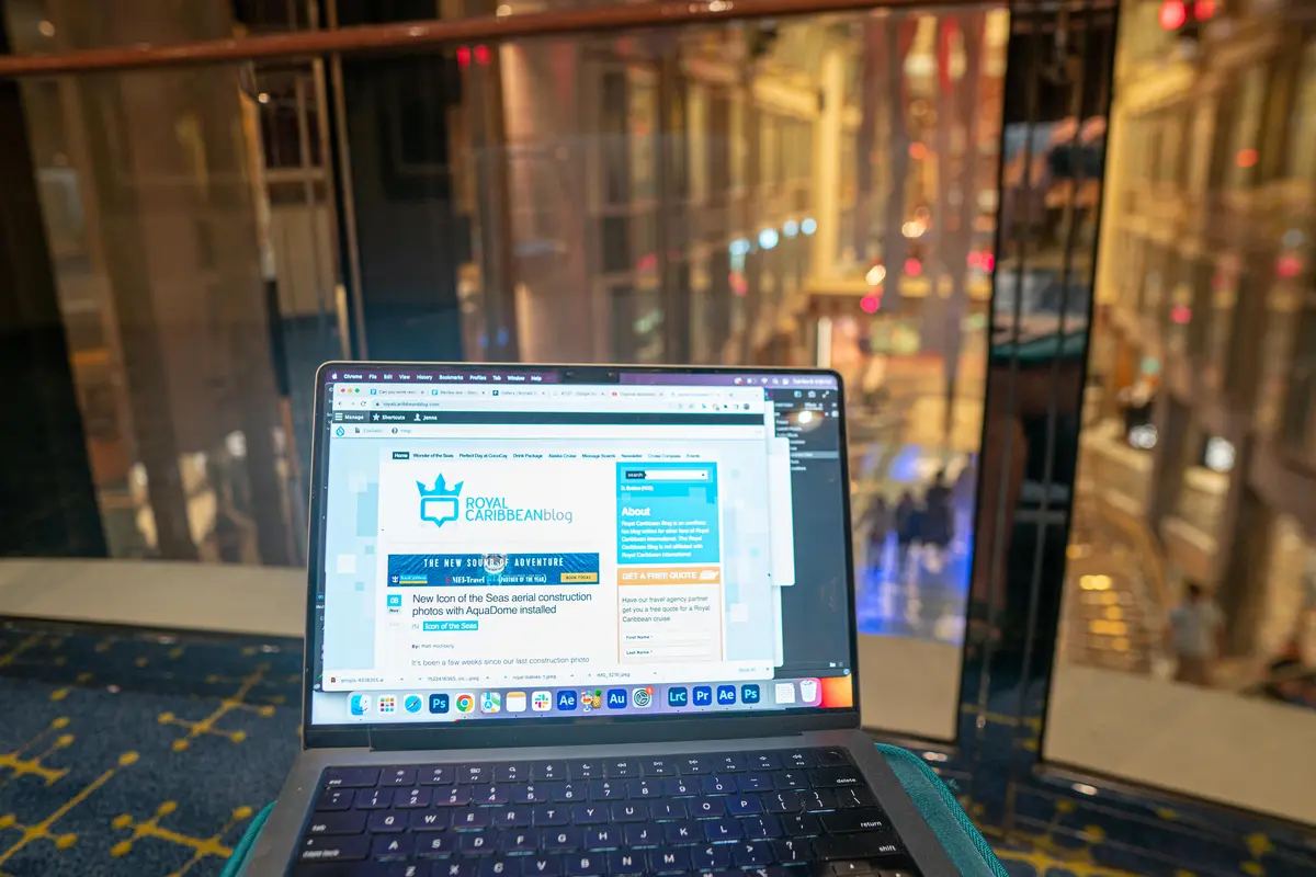 WiFi, Laptop on Liberty of the Seas WiFi, Laptop on Liberty of the Seas