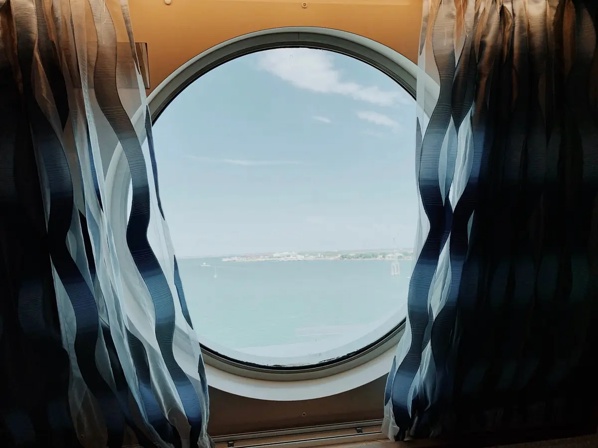 Ocean view window