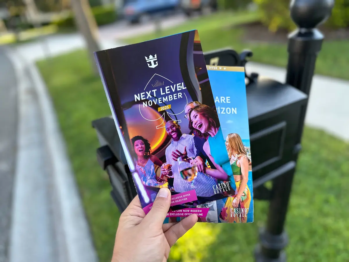 Casino offer in the mail