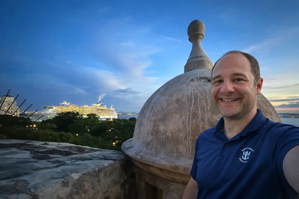 Matt in Old San Juan