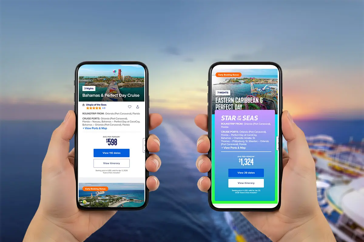 Comparing cruise prices