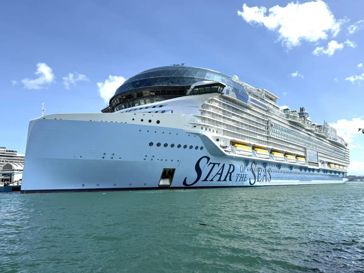 Star of the Seas docked
