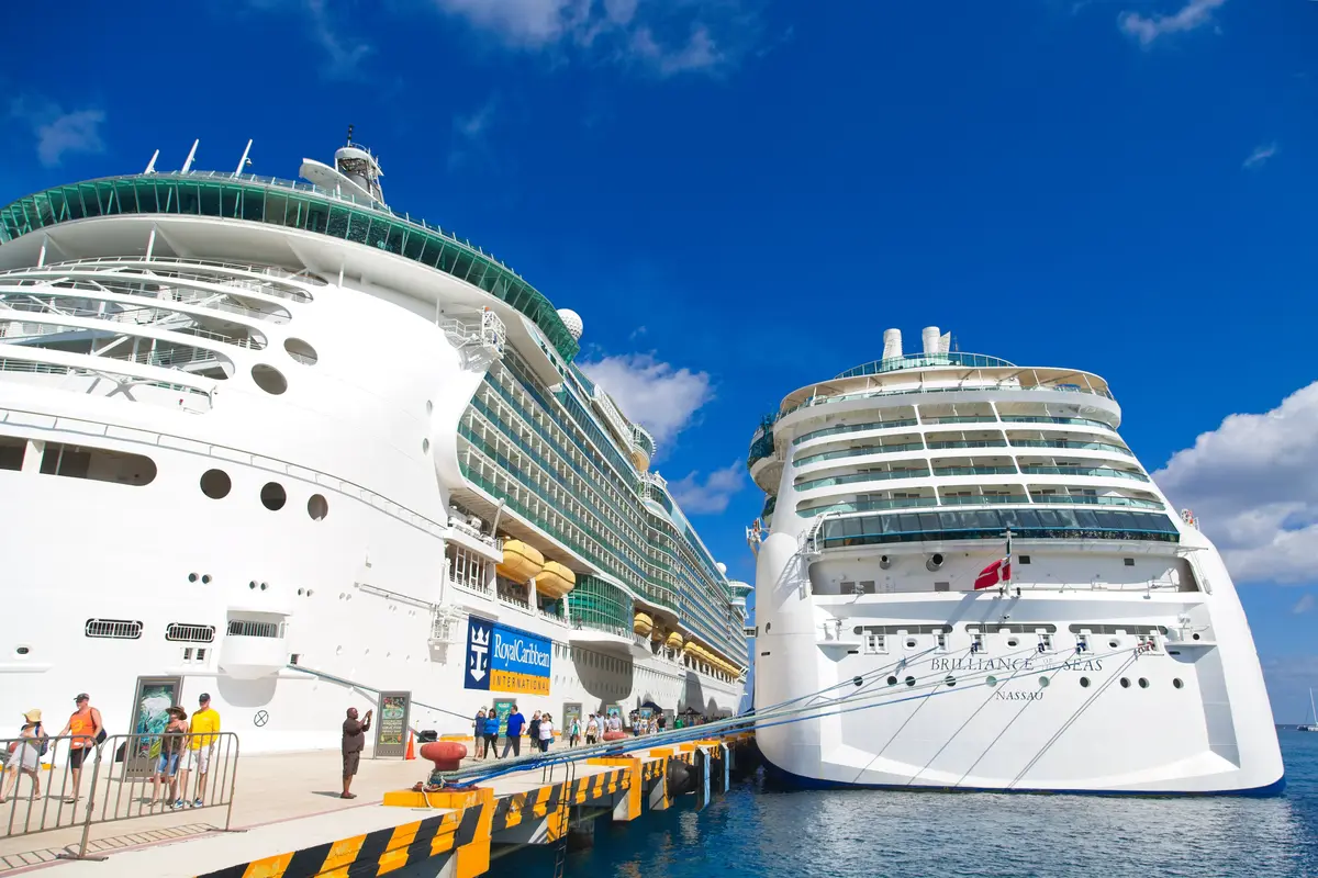 Two Royal Caribbean Ships