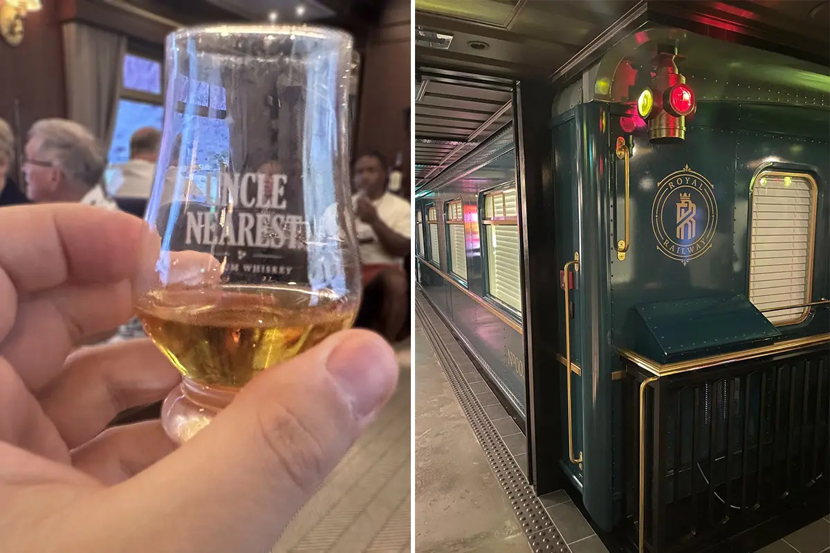 Whiskey Tasting on Royal Railway