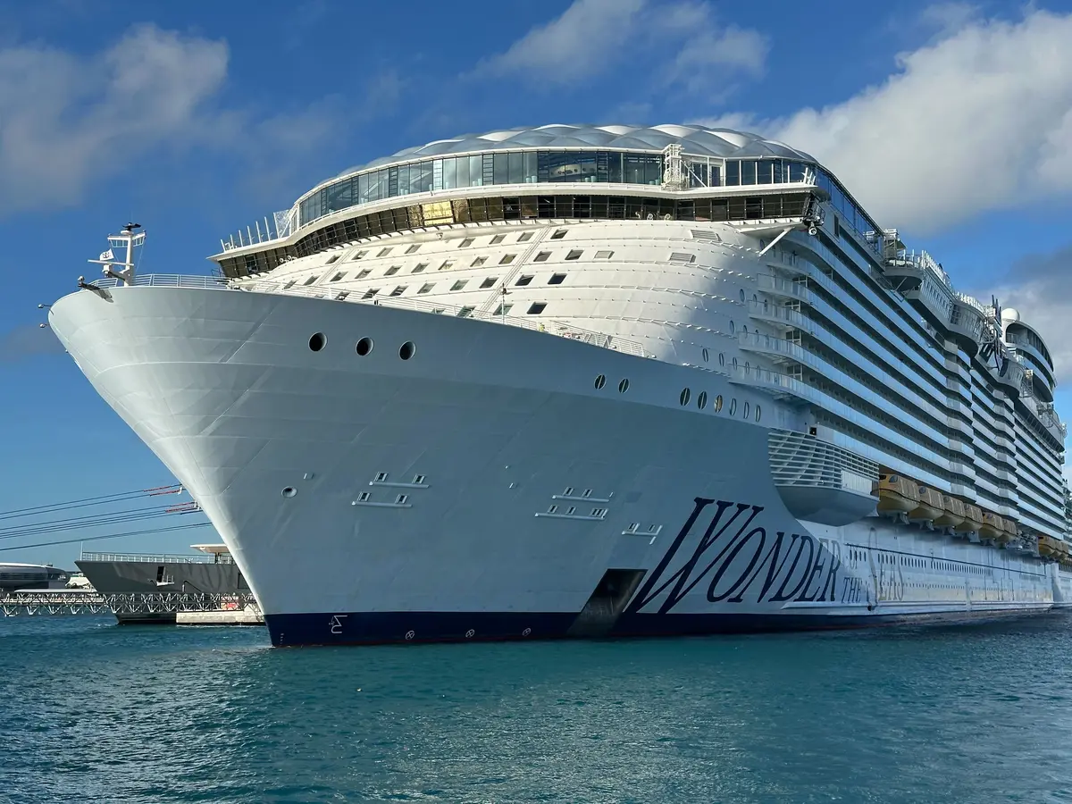 Wonder of the Seas in Nassau